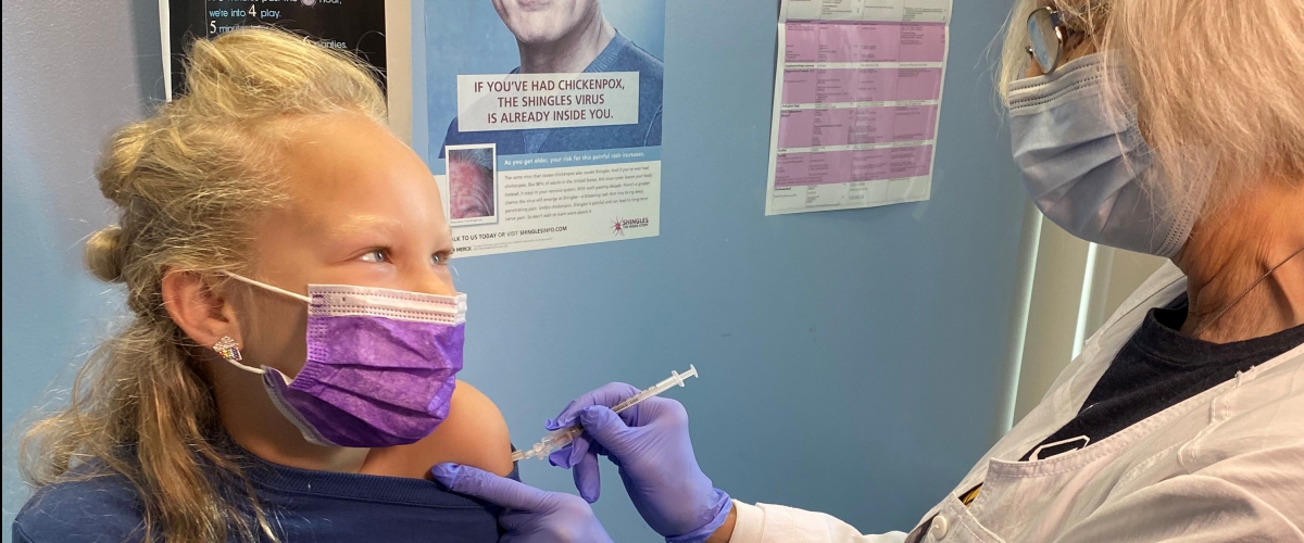 Children 5 - 11 Approved to Receive COVID 19 Vaccine Banner Image