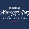 Photo for Closed for Memorial Day